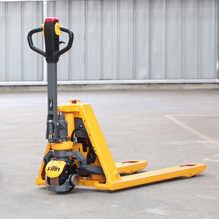 3300lbs Super light Small Lithium Battery Motorized Pallet Jack 48’x27’ Fork CBD15 - Electric Pallet Jack