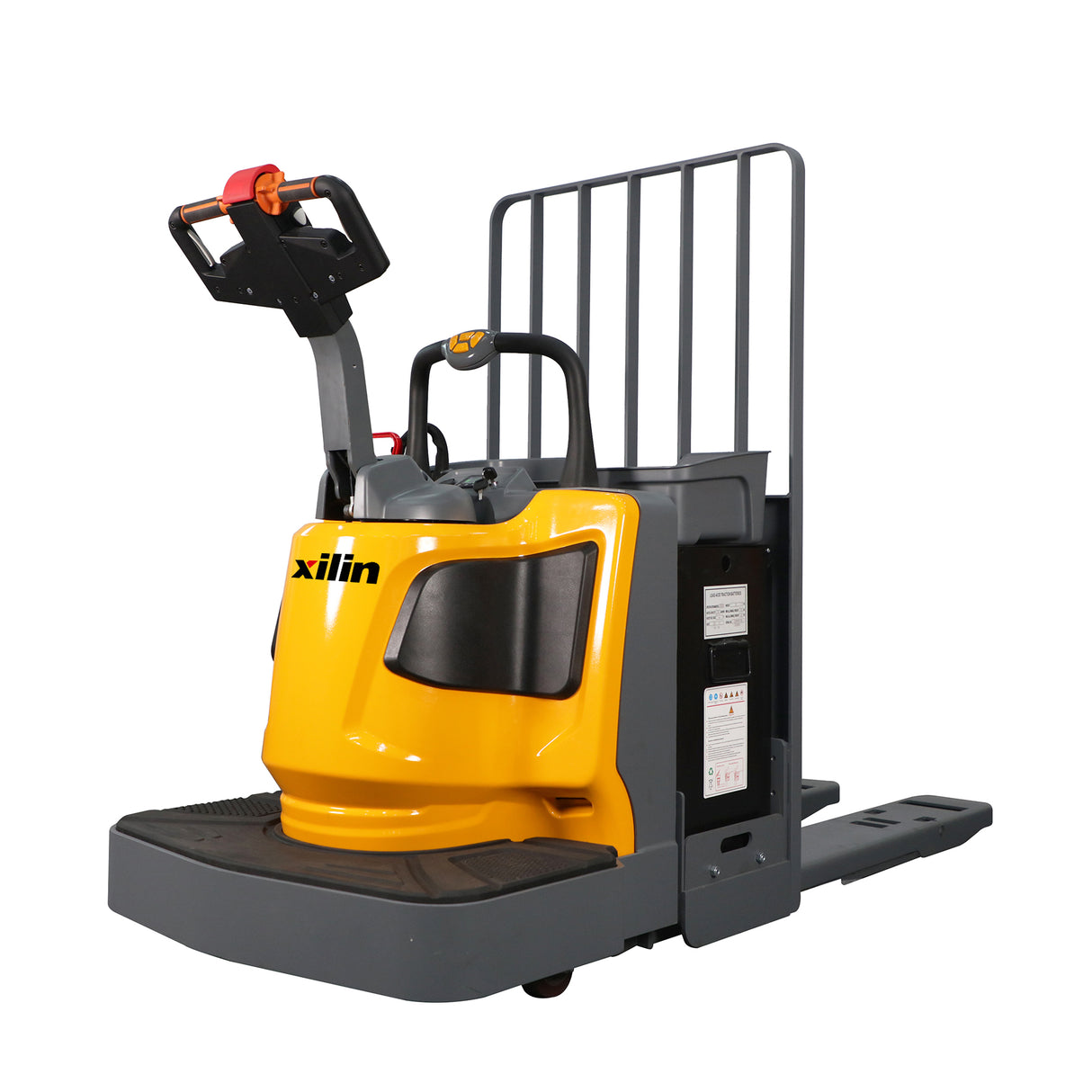 High-Capacity Electric Pallet Jack – 8,000 lbs, 24V/400Ah Battery, Ride-On with EPS Steering | CBD40T