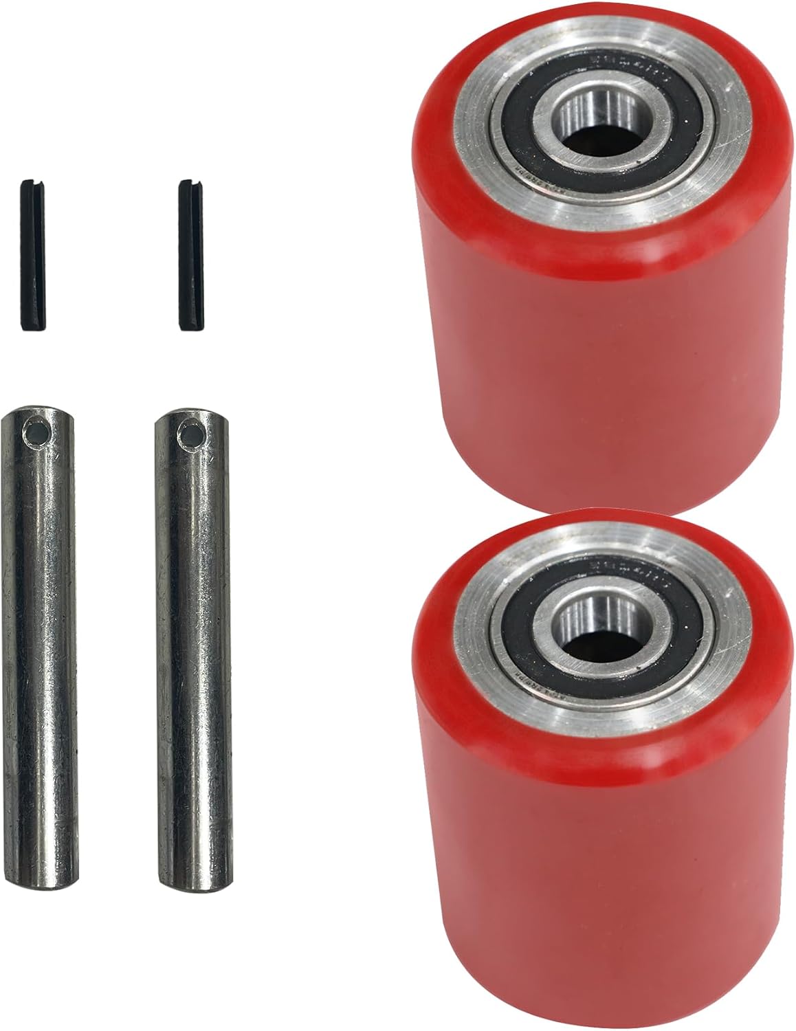 3 in. x 3.66 in. Polyurethane Load Wheel Set for Electric Pallet Jack