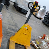 Pre-owned CBD15 – 3,300 lb Electric Pallet Jack, Compact Lithium Model, 48"x27" Forks