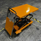 Pre-owned Double Scissor Lift Table 330lbs Cap, 31.4" lifting height SPS150E Only Pick-Up