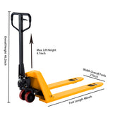 2,200 lbs Low Profile Manual Pallet Jack, Heavy Duty Hydraulic Pallet Truck | BFL-10