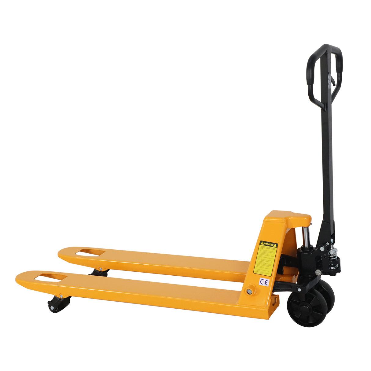 5,500 lb Hydraulic Pallet Jack – Wide Forks & Nylon Wheels, 48" x 27" | BF-III-2(NYLON)