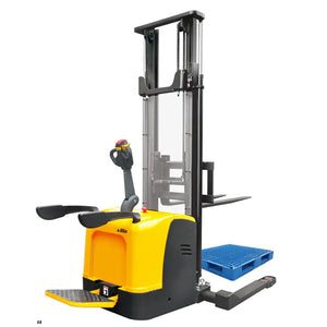 Electric Rider Straddle Stacker