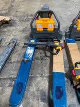 Pre-owned CBD15W-LIX – 3,300 lb Electric Pallet Jack, Lithium Battery, 48"x27" Forks