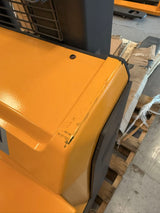 Pre-owned Premium Used CDD12R-E-118–2,640 lb Electric Stacker, 118" Lift, Fixed Legs-95275707