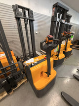 Pre-owned Regular Used CPD05W-118–1,200 lb Counterbalanced Electric Stacker, 118" Lift-2107146