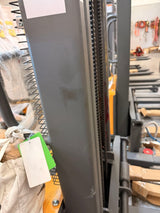 Pre-owned Premium Used CTD10B-III-98–2,200 lb Semi-Electric Stacker, 98" Lift, Straddle Legs & Adjustable Forks-21060112