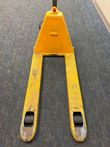 Pre-owned CBD15 3,300 lb Electric Pallet Jack, Compact Lithium Model, 48"x27" Forks
