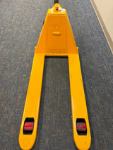 Pre-owned CBD15 3,300 lb Electric Pallet Jack, Compact Lithium Model, 48"x27" Forks