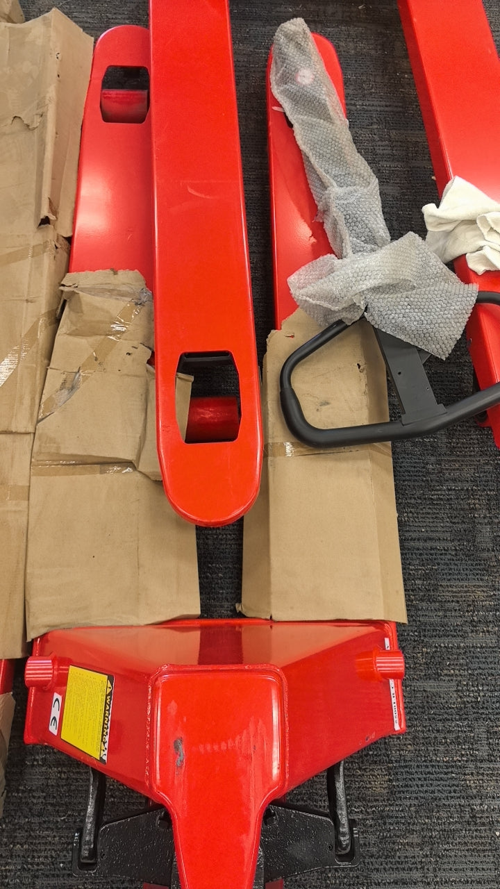 Pre-owned Premium Used BF-III-1-R 5,500 lb Hydraulic Pallet Jack – 48" x 21" Forks-240500158