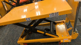 Pre-owned Premium Used SP150E Single Scissor Lift Table 330 lbs Cap, 20.2" lifting height-318338 Only Pick Up