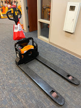 Pre-owned Premium Used CBD15W-Lix-48x27-B 3,300 lb Electric Pallet Jack, Compact Lithium Model, 48"x27" Forks-20092603