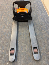Pre-owned Regular Used CBD15W-Lix-48x27-B 3,300 lb Electric Pallet Jack, Compact Lithium Model, 48"x27" Forks-20030509