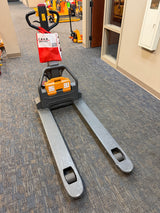 Pre-owned Regular Used CBD15W-LIX-48x27 – 3,300 lb Electric Pallet Jack, Lithium Battery, 48"x27" Forks-21069395