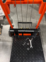 Pre-owned Premium Used HSW330-O–330lbs Manual Pallet Stacker 330 lbs Capacity 40.5" Lift Fixed Legs-250010358 Only Pick Up