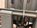 Pre-owned Premium Used CDD10B-III-98–2,200 lb Semi-Electric Stacker, 98" Lift, Fixed Legs & Adjustable Forks-20040382