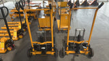 Pre-owned Premium Used HSP440–440lbs Manual Pallet Stacker 440 lbs Capacity 35.8" Lift Fixed Legs-2400265 Only Pick Up