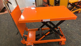 Pre-owned Regular Used SP150E-O Single Scissor Lift Table 330 lbs Cap, 20.2" lifting height-240702660 Only Pick Up