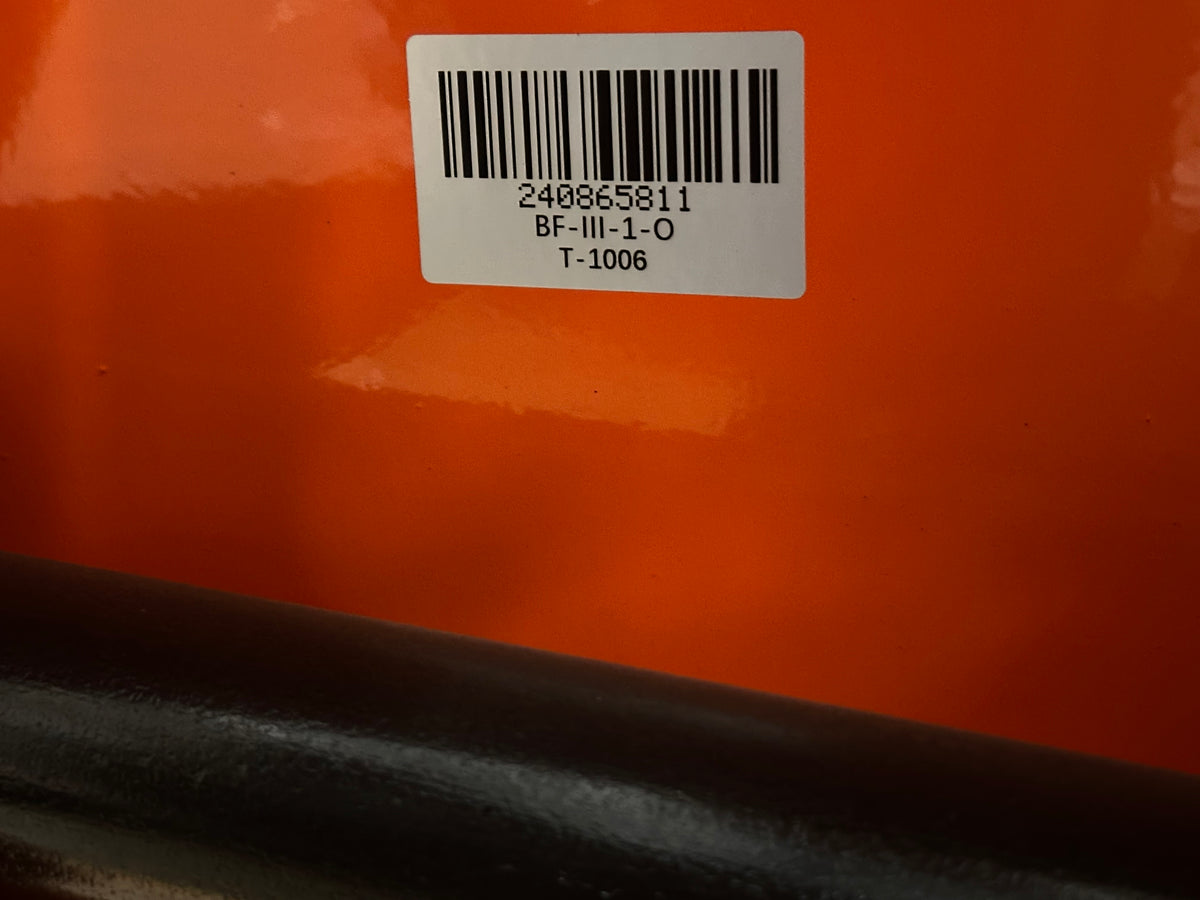 Pre-owned Premium Used BF-III-1-O 5,500 lb Hydraulic Pallet Jack – Narrow Forks, 48" x 21"-240865811