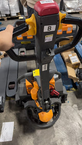 Pre-owned CBD15W-LIX – 3,300 lb Electric Pallet Jack, Lithium Battery, 48"x27" Forks