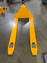 Pre-owned Aged Used BFL-10 2,200 lb Hydraulic Pallet Jack – Wide Forks, 48" x 27"-952711505