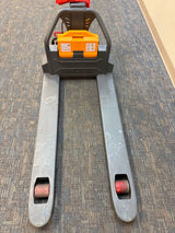 Pre-owned CBD15W-LIX-48x27 – 3,300 lb Electric Pallet Jack, Lithium Battery, 48"x27" Forks