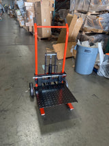 Pre-owned Premium Used HSP440-O–440lbs Manual Pallet Stacker 440 lbs Capacity 35.8" Lift Fixed Legs-250010165 Only Pick Up