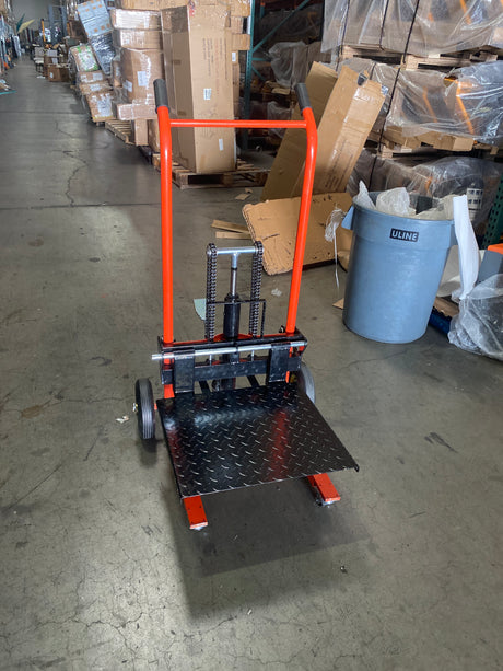 Pre-owned Premium Used HSP440-O–440lbs Manual Pallet Stacker 440 lbs Capacity 35.8" Lift Fixed Legs-250010165 Only Pick Up