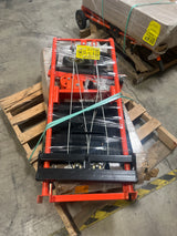 Pre-owned Premium Used HSW330-O–330lbs Manual Pallet Stacker 330 lbs Capacity 40.5" Lift Fixed Legs-250010376 Only Pick Up