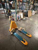 Pre-owned CBD15-NEW 3,300 lb Electric Pallet Jack, Compact Lithium Model, 48"x27" Forks