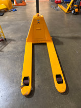 Pre-owned CBD15-NEW 3,300 lb Electric Pallet Jack, Compact Lithium Model, 48"x27" Forks