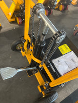 Pre-owned Premium Used HSP440–440lbs Manual Pallet Stacker 440 lbs Capacity 35.8" Lift Fixed Legs-2400296 Only Pick Up