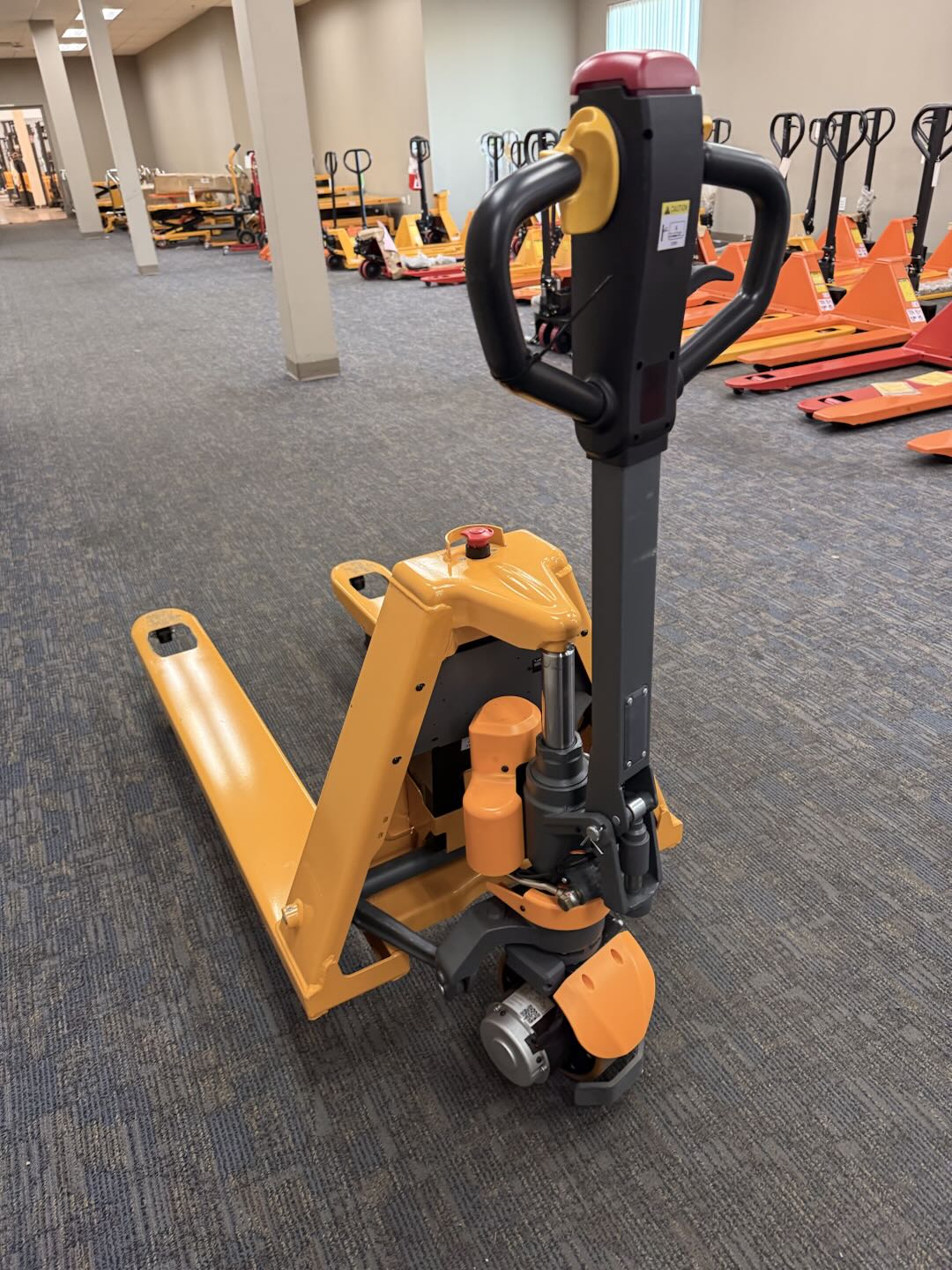 Pre-owned Premium Used CBD15-NEW- 3,300 lb Electric Pallet Jack – Lithium Battery, 48"x27" Forks-260008119
