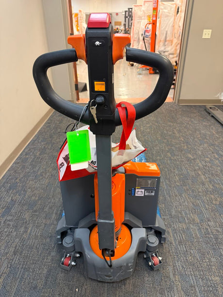 Pre-owned Premium Used CBD15W-II-Li-O-II 3,300 lb Electric Pallet Jack, Compact Lithium Model, 48"x27" Forks-250023367