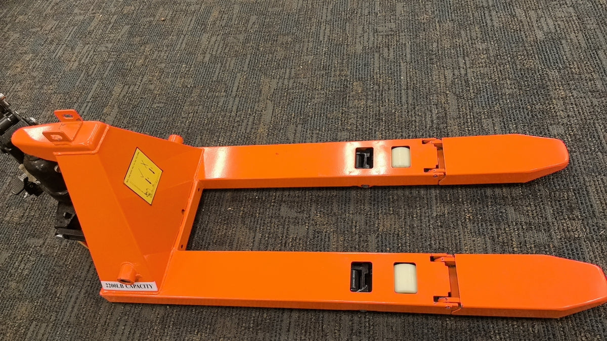 Pre-owned Premium Used MF-O 2,200 lb Hydraulic Pallet Jack – 31.5" x 15" Forks-250002964 Only Pick Up