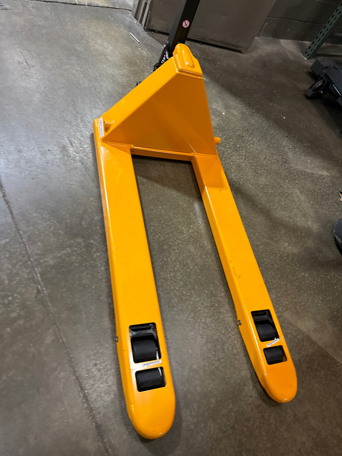 Pre-owned WB Hydraulic Pallet Jack 11000 lbs Capacity 48"Lx27"W Fork
