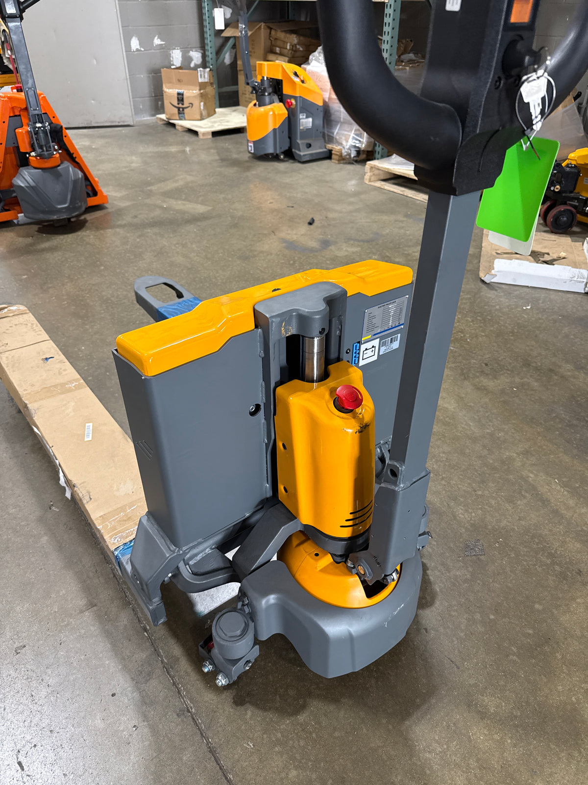 Pre-owned Open Box CBD15W-II-Li-II- 3,300 lb Electric Pallet Jack – Lithium Battery, 48"x27" Forks-250034419
