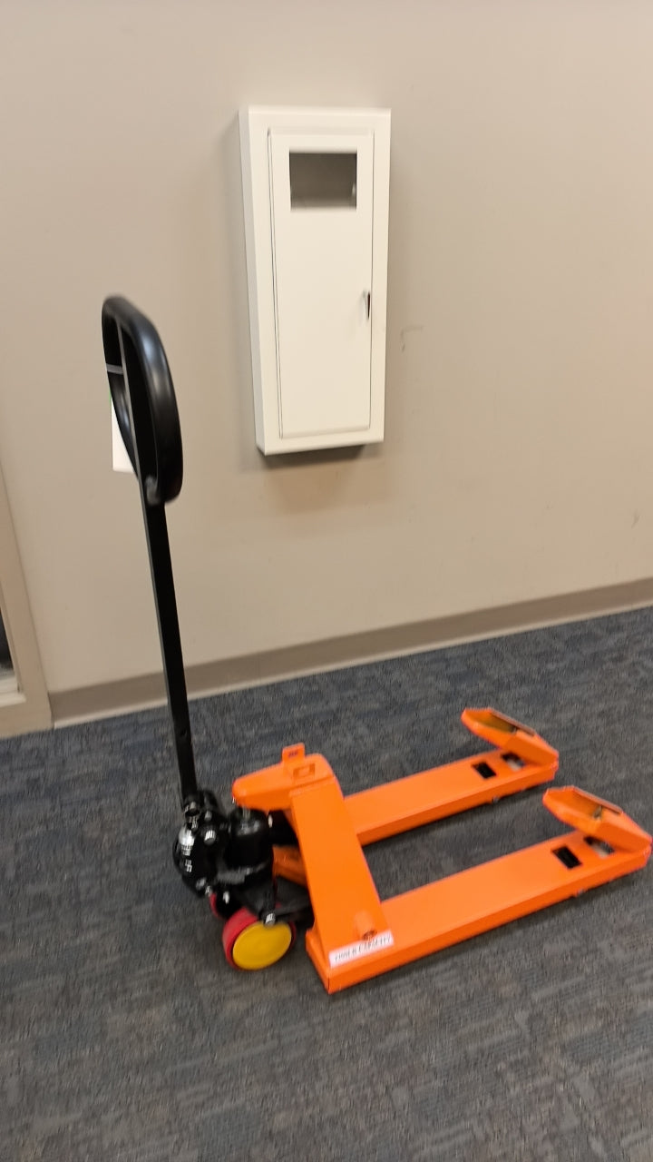 Pre-owned Open Box MF-O 2,200 lb Hydraulic Pallet Jack – 31.5" x 15" Forks-250027371 Only Pick Up