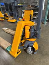 Pre-owned CBD15-NEW 3,300 lb Electric Pallet Jack, Compact Lithium Model, 48"x27" Forks