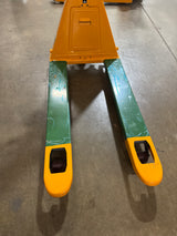 Pre-owned CBD15-NEW 3,300 lb Electric Pallet Jack, Compact Lithium Model, 48"x27" Forks