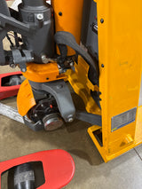 Pre-owned Regular Used CBD15-NEW 3,300 lb Electric Pallet Jack, Compact Lithium Model, 48"x27" Forks-250037537