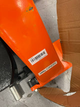 Pre-owned Regular Used JF-685-O 2,200 lb High-Lift Hydraulic Pallet Jack – Wide Forks, 45" x 27"-4677381
