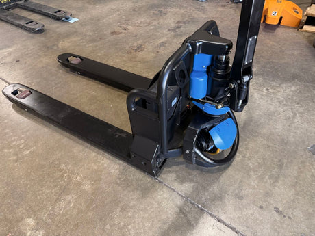 Pre-owned Premium Used CBD15W-Lix-48x27-B 3,300 lb Electric Pallet Jack, Compact Lithium Model, 48"x27" Forks-21046270