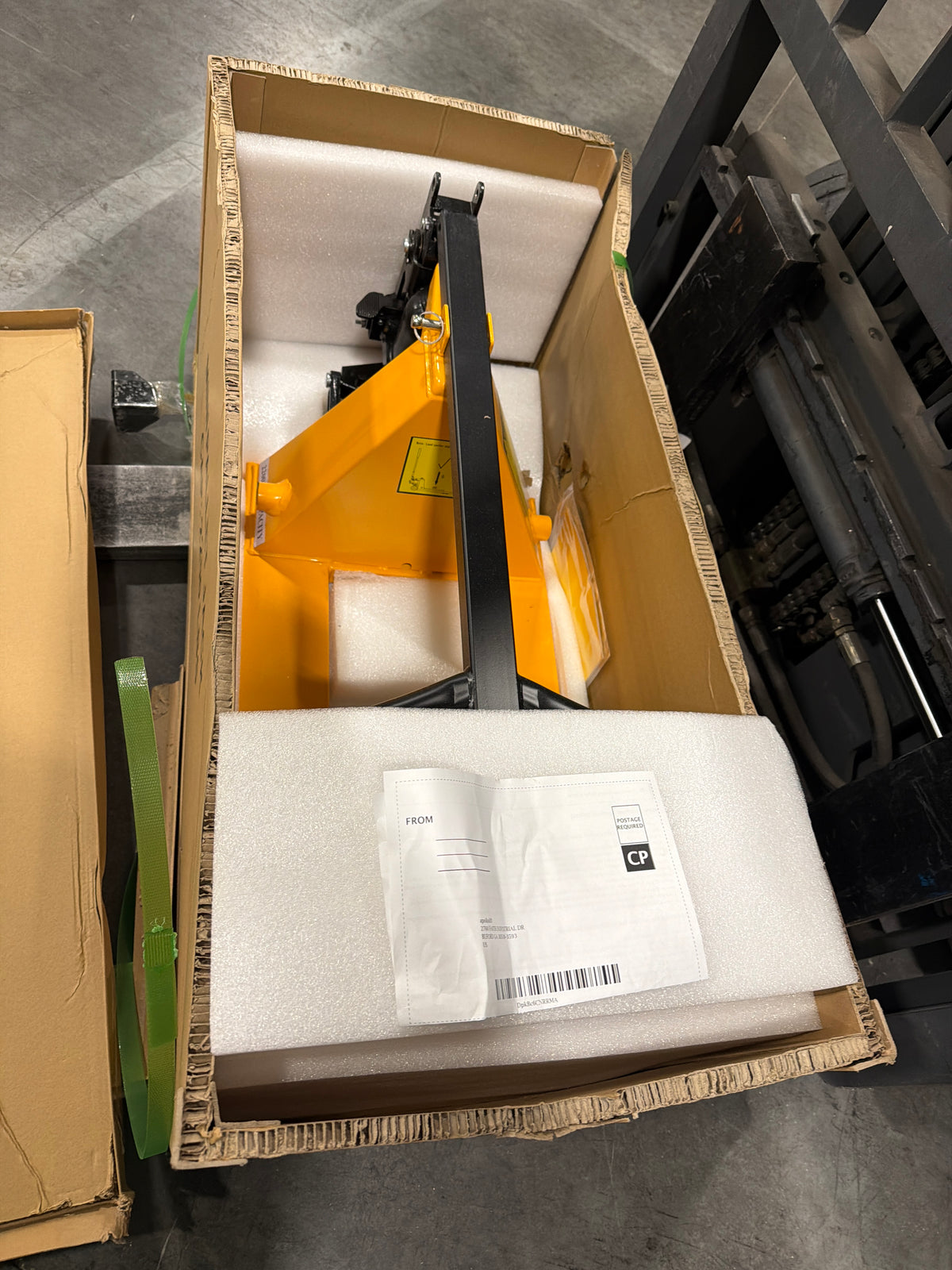 Pre-owned Premium Used MF 2,200 lb Hydraulic Pallet Jack – 31.5" x 15" Forks-250026905 Only Pick Up