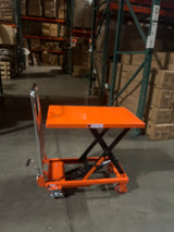 Pre-owned Premium Used SP150E-O Scissor Lift Table 330 lbs Cap, 29.1" lifting height-240702645
