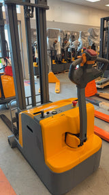Pre-owned Premium Used CPD05W-118 – 1,200 lb Counterbalanced Electric Stacker, 118" Lift-250009859