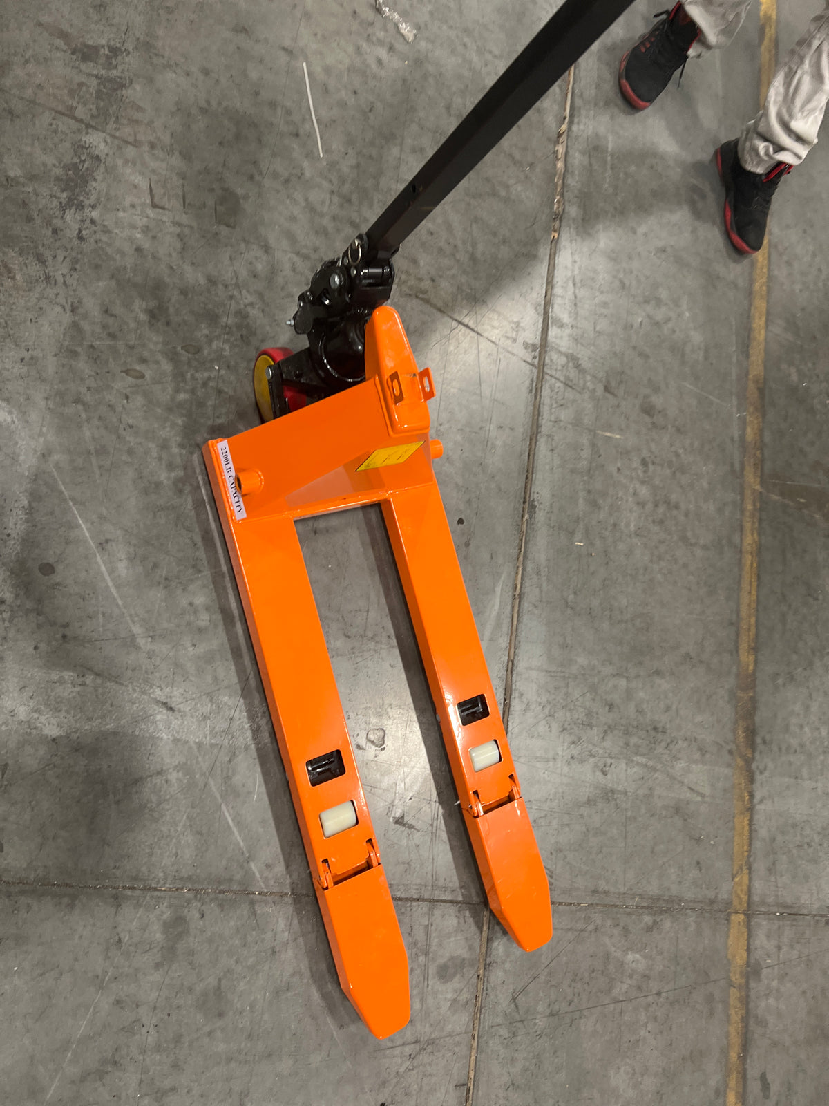 Pre-owned Premium Used MF-O 2,200 lb Hydraulic Pallet Jack – 31.5" x 15" Forks-240868399 Only Pick Up