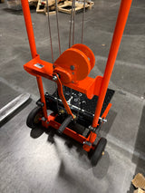Pre-owned Premium Used HSW330-O–330lbs Manual Pallet Stacker 330 lbs Capacity 40.5" Lift Fixed Legs-250010358 Only Pick Up