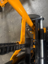 Pre-owned Regular Used HSP440–440lbs Manual Pallet Stacker 440 lbs Capacity 35.8" Lift Fixed Legs-250031541 Only Pick Up